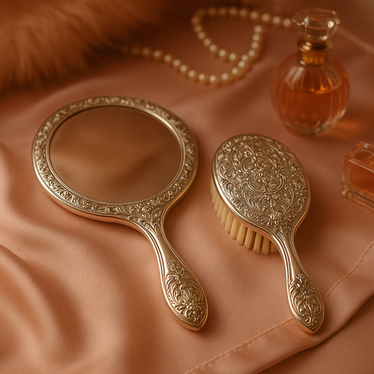 Ornate Vanity Set - 1950s Style